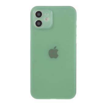Capa Magunivers e TPU Abertura Precisa do Orifício Ultrafino e Fino Rígido Verde para Apple Iphone 12 Mini - 1