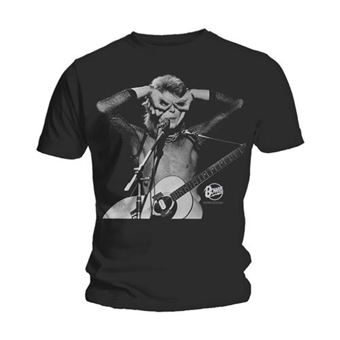 T-shirt Rock Off DAVID BOWIE | Acoustics | Preto | XXL - 1