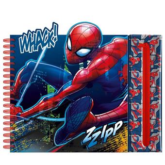 Livro de Atividades com Estojo Removível Marvel Spider-Man - 1