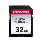 cartão de memória Transcend 300S 32GB SDHC UHS-I Class 10 Preto