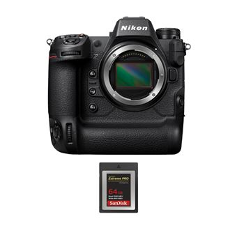 Nikon Z9 Corpo + 1 SanDisk 64GB Extreme PRO CFexpress Type B + PDF 15 Técnicas para Melhorar as suas Fotografias - 1