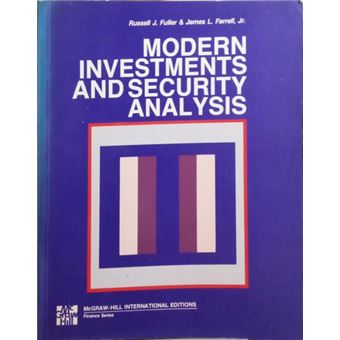 Modern investments and security analysis. - 1