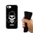 Capa Hapdey para iPhone 7 - 8 Design Caveira Dark is Good em Silicone Flexível e TPU Preto_3
