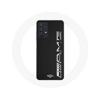 Capa Maniacase para Samsung Galaxy A32 5G com o logo AMG em textura de carbono - 1