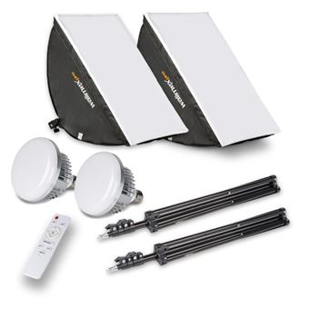 Luz Contínua de Estúdio Fotográfico Walimex Pro LED | Preto - 1