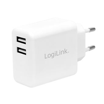 Carregador de Dispositivos Móveis LogiLink PA0210W | Branco - 1