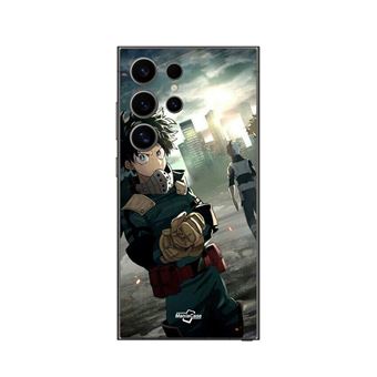 Capa Maniacase para Samsung Galaxy S24 ultra izuku Midoriya, shoto Todoroki, Bakugo Katsuki, war, one for all, my hero academia anime - 1