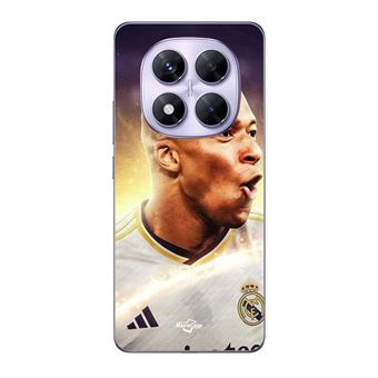 Capa Maniacase para Xiaomi Redmi Note 14 Pro 5G | Kylian Mbappe Real Madrid Papel de parede - 1