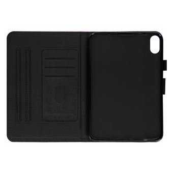 Capa Fólio Avizar para iPad Mini 6 2021 | Suporte Vídeo | Suporte Carteira | Brilhantes - Violeta - 1