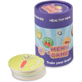 Memo Game - Alimentos Saudáveis AmbarScience | 3+ - 1
