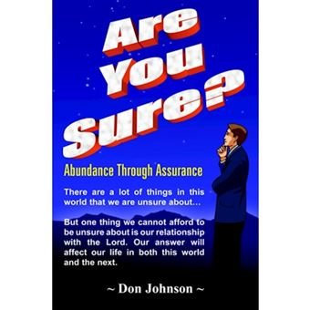 Are You Sure? - Paperback / softback - 2005 - 1