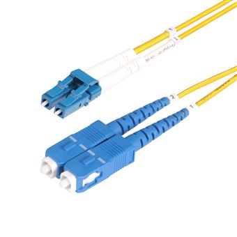 Cabo de Fibra Ótica StarTech.com SMLCSC-OS2-25M | Amarelo - 1