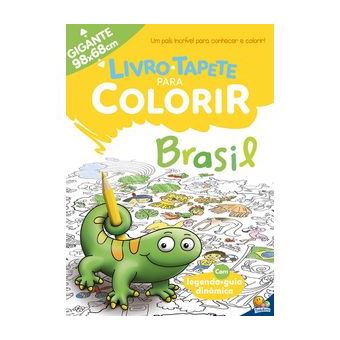 Livro-Tapete para Colorir: Brasil - 1