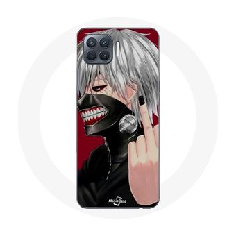 Capa Maniacase para Oppo A93 Tokyo Ghoul Kaneki Ken Máscara Anime dedo - 1