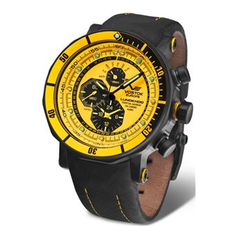 Relógio Homem VOSTOK EUROPE LUNOKHOD 2 YM86-620C504 - Preto - 1