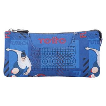 Estojo Triplo Totto Futebol - 1