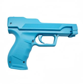 Acessório Comando em Forma de Pistola V-REEL para Nintendo Wii - Azul - 1