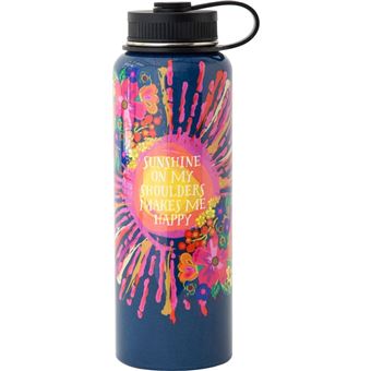 Garrafa de Água Natural Life | Sunshine On My Shoulders Makes Me Happy - 1