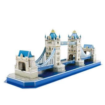 Puzzle 3D DAM Tower Bridge | 52 Peças | Multicolorido - 1