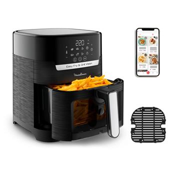 Air Fryer Moulinex Easy Fry & Grill Vision EZ506820 | 4 L | Preto - 1