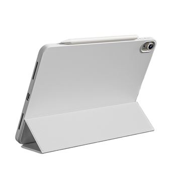 Capa Luckybutterfly para Ipad 2022 10ª geração 10.9" | Silicone Leve e Fino | Cinza - 1