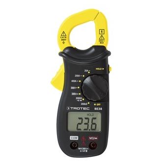 Alicate Amperímetro Trotec BE38 - 1