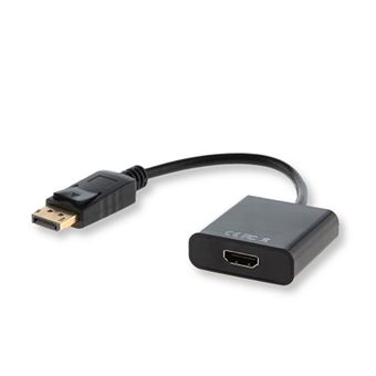 Cabo Displayport Savio CL-55/B Adapter Display Port do HDMI - 1