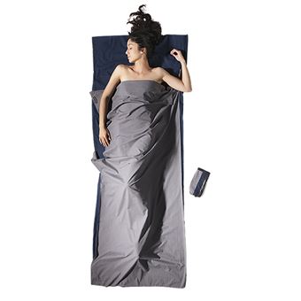 Saco de dormir Cocoon TravelSheet Cotton | Cinzento, Azul marinho - 1