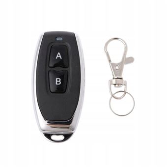 Comando Remoto Dishiqing para Mhz controle remoto 1527 código de aprendizado de alarme de porta de garagem | Preto - 1