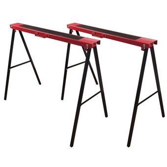 Cavaletes Brüder Mannesmann 70100 | 2 Peças | Aço - 1