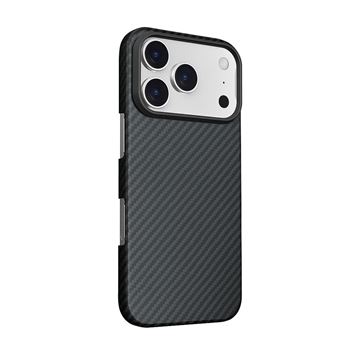 Capa Swissten MagCarbon para iPhone 17 Pro Max | Preto - 1