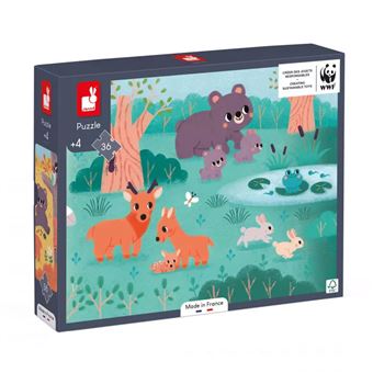 Puzzle Panorâmico 4 Estações Janod J08645 | 36 Peças - 1