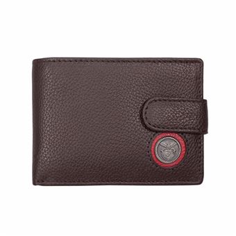 Carteira em Pele Benfica | Castanho - 1