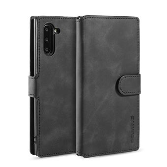 Capa Magunivers PU Estilo Retro com Apoio Preto para Samsung Galaxy Note 10/Note 10 5G