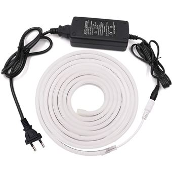 Tira LED Neon | Efeito Flexível e Impermeável - Branco Quente - 1