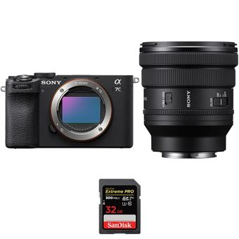 Sony A7C II Preto + FE PZ 16-35mm f/4 G + 1 SanDisk 32GB Extreme PRO UHS-II SDXC 300 MB/s + PDF MCZ DIRECT - 1