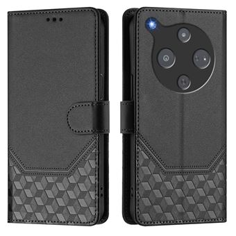 Capa FOXDOCK para ZTE Nubia P9 Pro 5G | Fecho Magnético | Bloqueio RFID | Pele PU | 3 Compartimentos para Cartões | Preto - 1