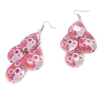 Les Trésors De Lily - Brincos de design "Liberty"cresceram - 1