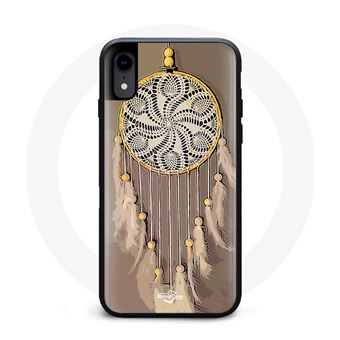 Capa Maniacase para Iphone XS Apanhador de Sonhos em Forma de Chifre de Café - 1