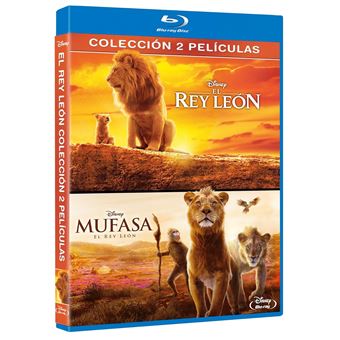 The Lion King (2019) + Mufasa: The Lion King (2024) / El Rey León + Mufasa: El Rey León (2Blu-ray) - 1
