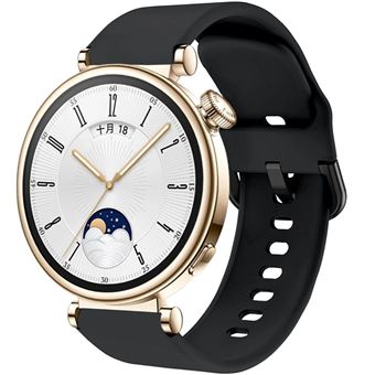 Bracelete suave em silicone liquido Antiimpacto para Huawei Watch GT 5 46mm | Preto - 1