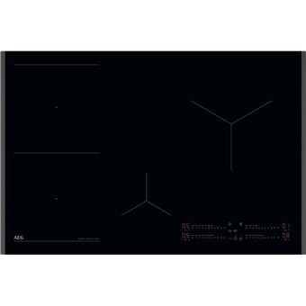 Placa de Indução AEG Placa de indução TI84IB30FB de 4 zonas e 80 cm | Elétrica | 78 cm | 4 Zonas | Preto - 1