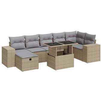 Conjunto de Mobiliário de Exterior VidaXL 3327949 - 1