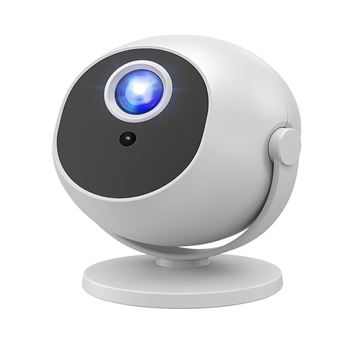 Projetor Portátil Klack 1080P - Suporte 4K | Android 11 | WiFi 6 | Bluetooth 52 | Rotação 360° e Ajuste Automático de Imagem - 1