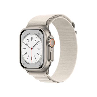 Bracelete Gift4Me Poliéster Alpine M (Pulso de 145mm a 190mm) para Apple Watch Series 4 - 44mm - Branco - 1