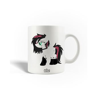 Caneca Maniacase Emo Pony Rose - 1