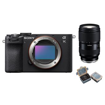 Câmara Sony a7C II (Preto) + Lente Tamron 28-75mm f/2.8 Di III VXD G2 (Sony E) + Bateria Kingma 2000mAh (Sony NP-FZ100) - 1