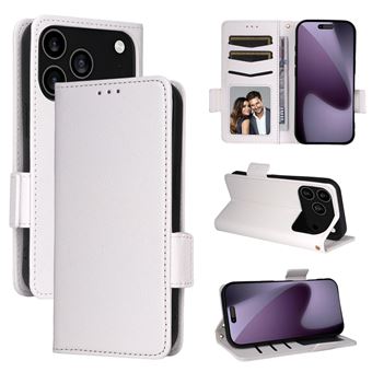Capa FOXDOCK para iPhone 17 Pro Max | Prova de Choque | Magnética| TPU | Suporte para Cartão | Branco - 1