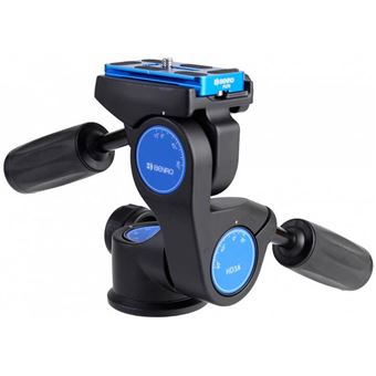 Benro HD3A cabeça de tripé Preto 1/4" Panela - 1