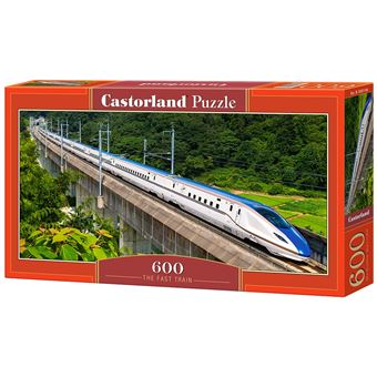 Puzzle Castorland The Fast Train 600 pcs 600peça(s)